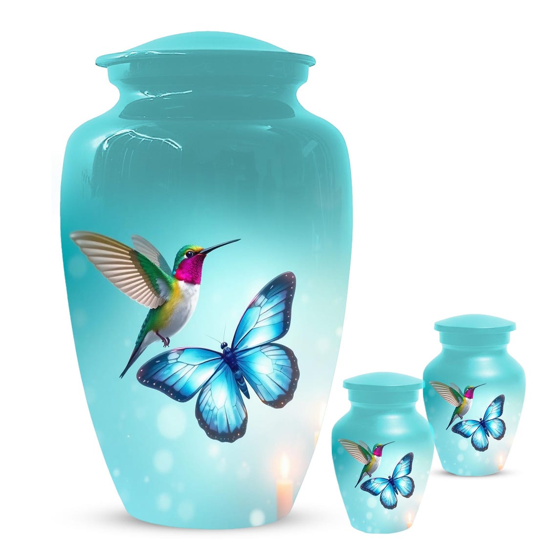 Butterfly Urn for Mom - Hummingbird Cremation Urns