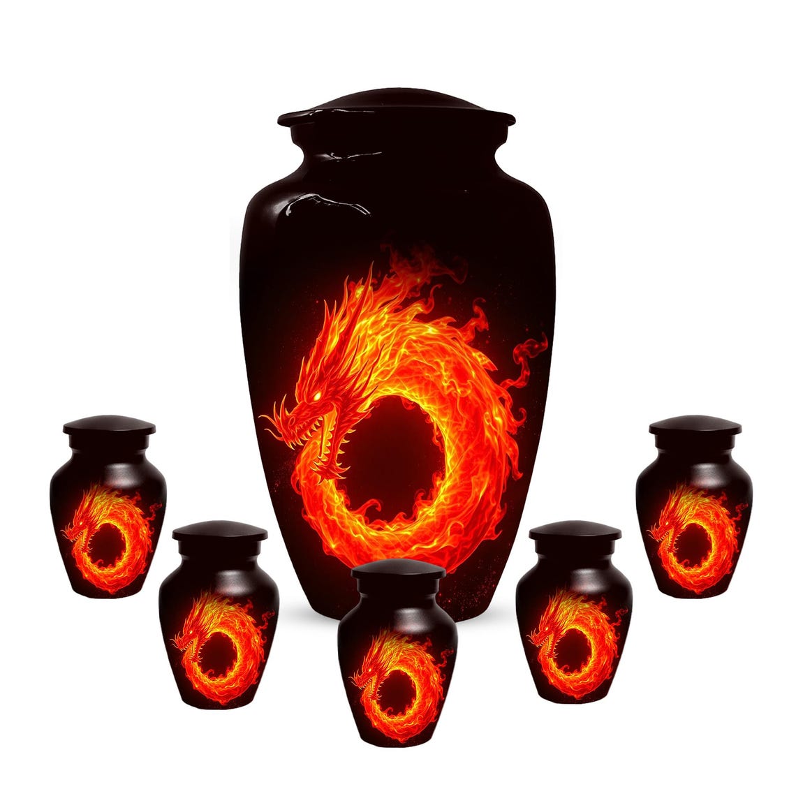 Dragon Urn For Human Ashes