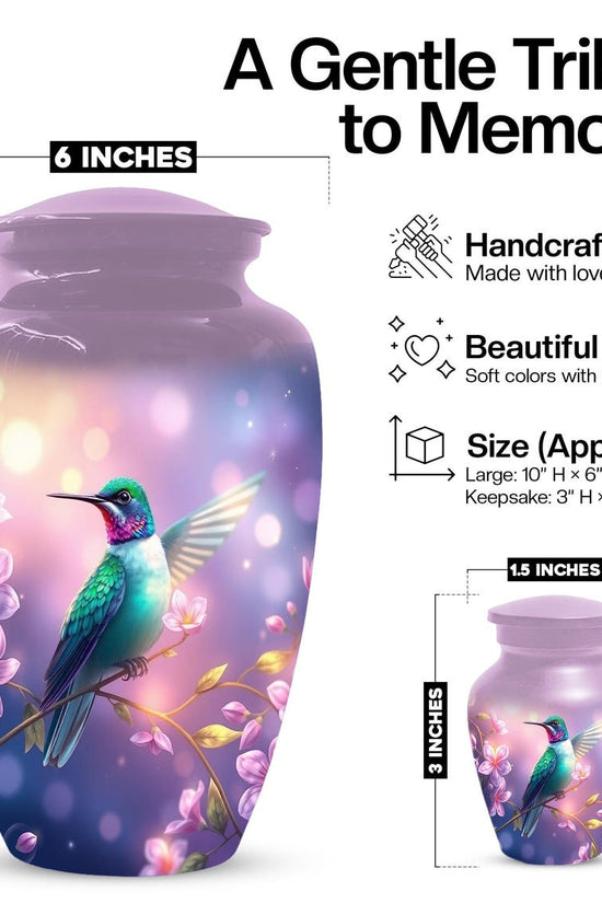 Hummingbird Urn